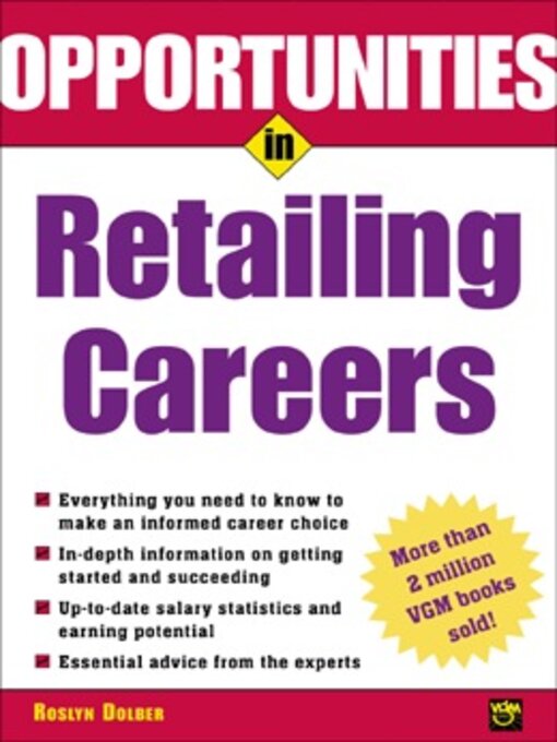 Title details for Opportunities in Retailing Careers by Roslyn Dolber - Available